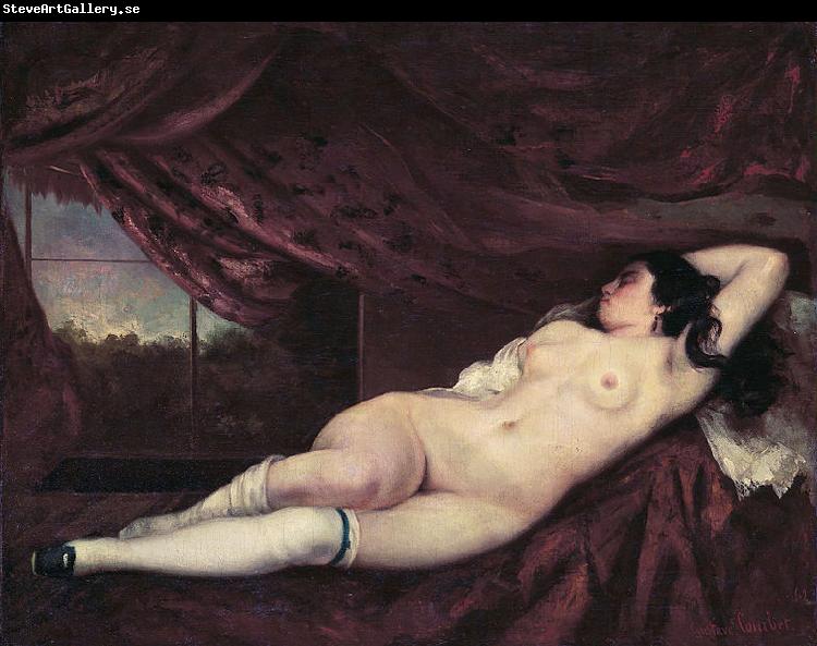 Gustave Courbet Nude Reclining Woman